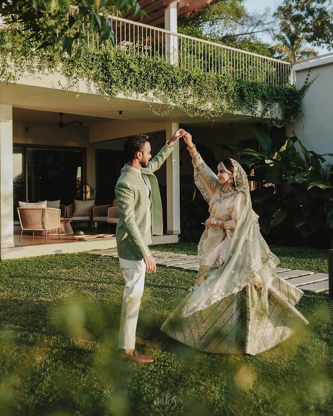 Vineyard Wedding Photo